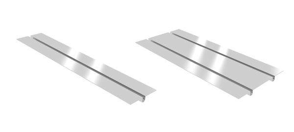 Aluminium heat transfer plate