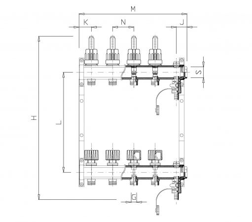 Underfloor heating manifolds - 3