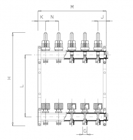 Underfloor heating manifolds - 3