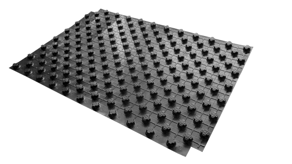 Eurotop castelled mat without insulation