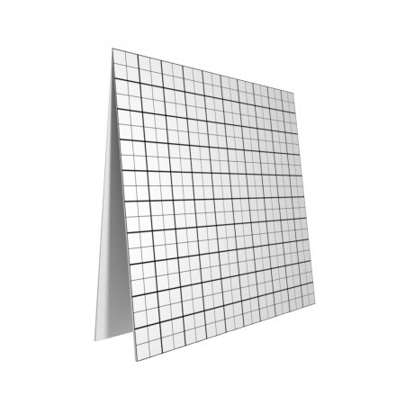 Tacker polypropylene mat with raster/grid