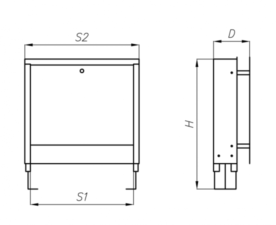 Underplaster cabinets - 3